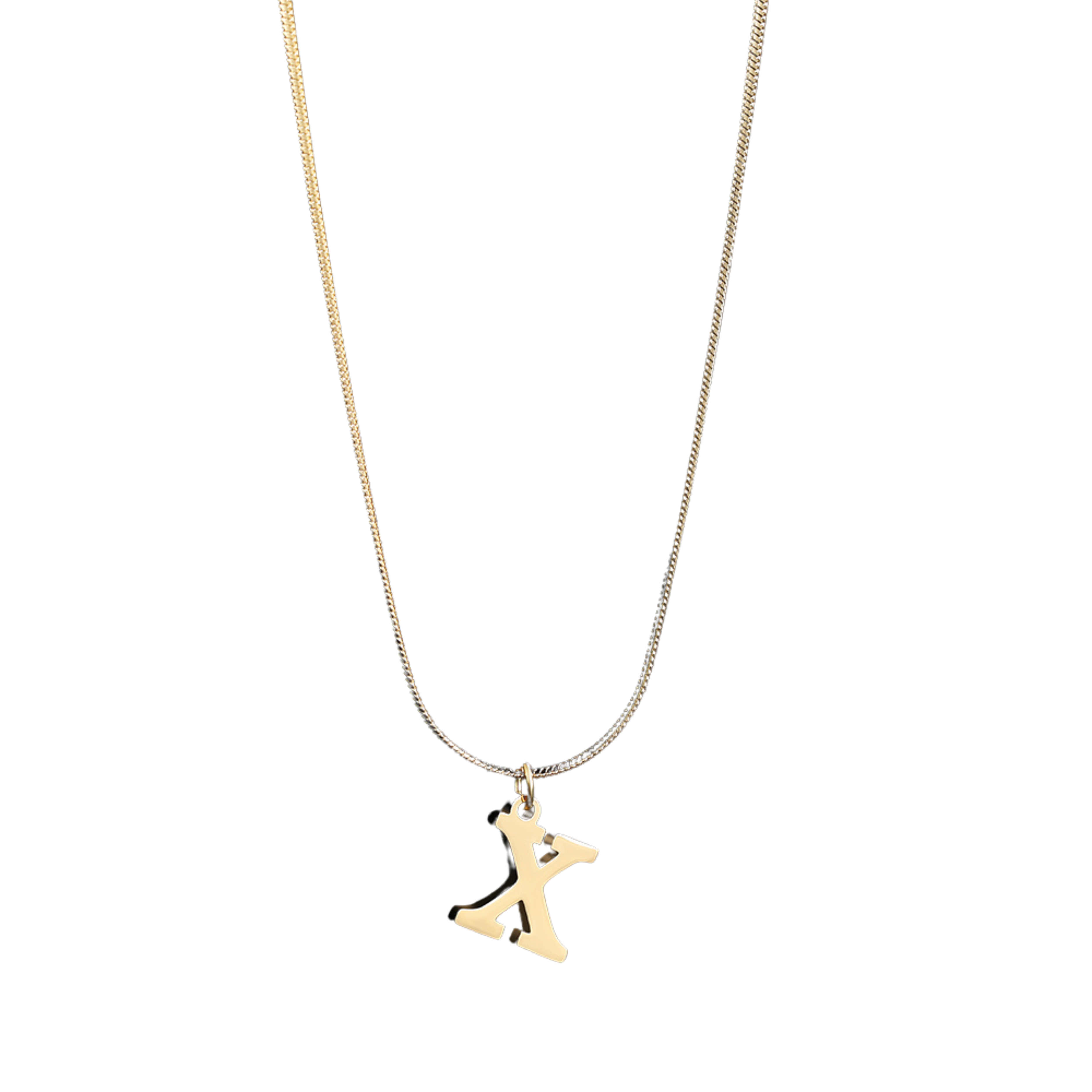 A-Z Alphabet Stainless Steel Necklace